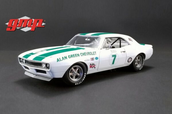 Chevy Trans Am Camaro Z28 1967 #7 Allan Green 1:18