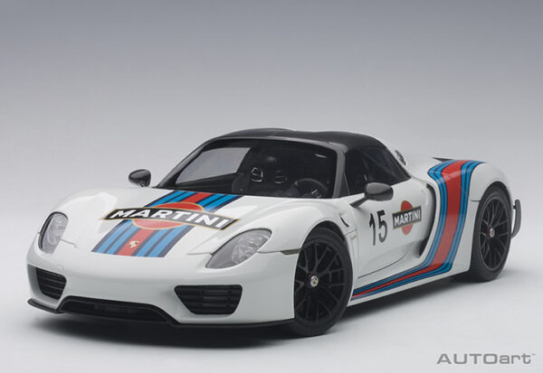 PORSCHE 918 SPYDER WEISSACH PACKAGE (WHITE/SMART IN LIVERY) - Imagen 5