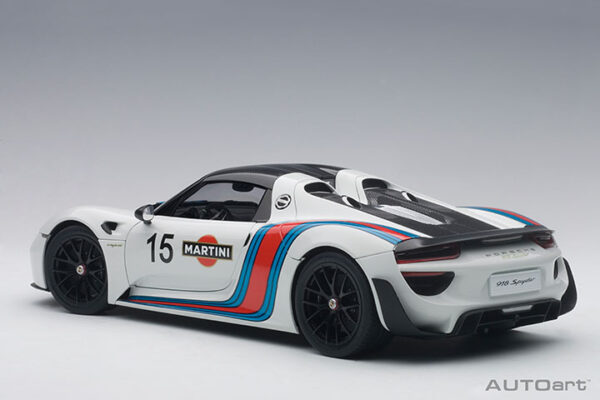 PORSCHE 918 SPYDER WEISSACH PACKAGE (WHITE/SMART IN LIVERY) - Imagen 7