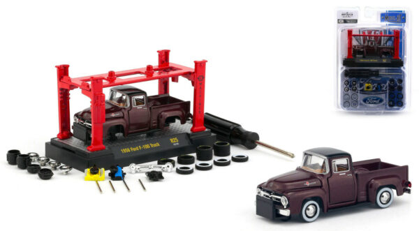 Auto, accesorios y Elevador Model Kit 25 M2 1:64 - Imagen 5