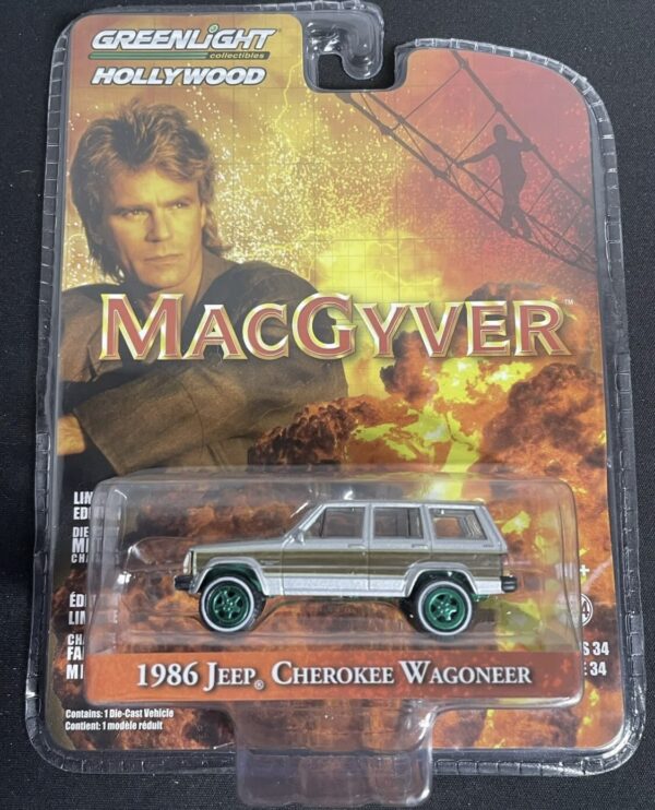 Greenmachine 1986 Jeep Cherokee Wagoneer  MacGyver