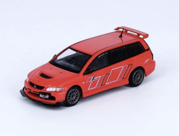 MITSUBISHI LANCER EVOLUTION IX WAGON 2005 RALLIART Rojo