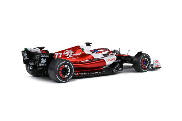 ALFA ROMEO C42 FORMULA 1 EMILIA ROMAGNA GP 2022  V.BOTTAS 1:18 - Imagen 6