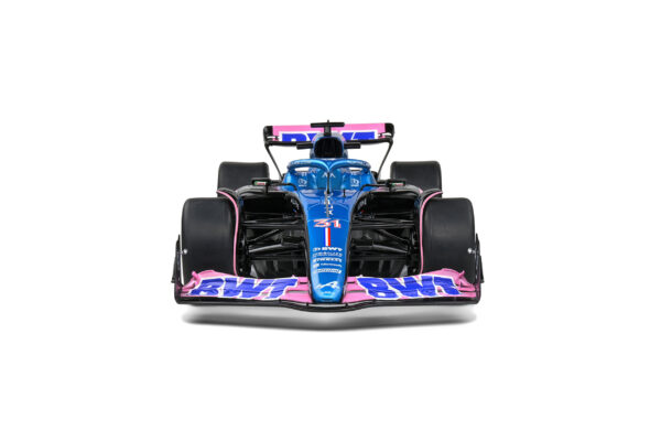 ALPINE A523 FORMULA 1 PRESENTATION VERSION BLUE EDITION 2023 1:18 - Imagen 6