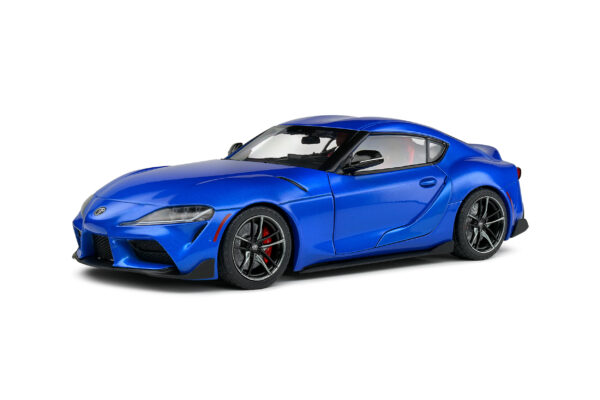 TOYOTA GR SUPRA HORIZON BLUE METALLIC 2021 esc 1:18