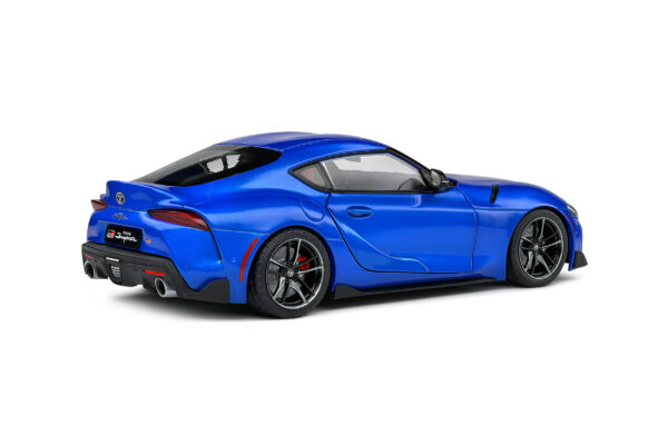 TOYOTA GR SUPRA HORIZON BLUE METALLIC 2021 esc 1:18 - Imagen 6