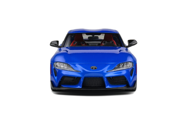 TOYOTA GR SUPRA HORIZON BLUE METALLIC 2021 esc 1:18 - Imagen 4